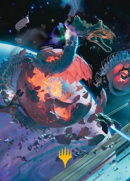 Scavenger Grounds // Scavenger Grounds, Magic card AEOE 47 — Edge of Eternities Art Series set