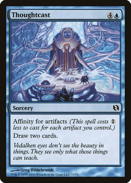 Thoughtcast, Magic card DDF 71 — Duel Decks: Elspeth vs. Tezzeret set