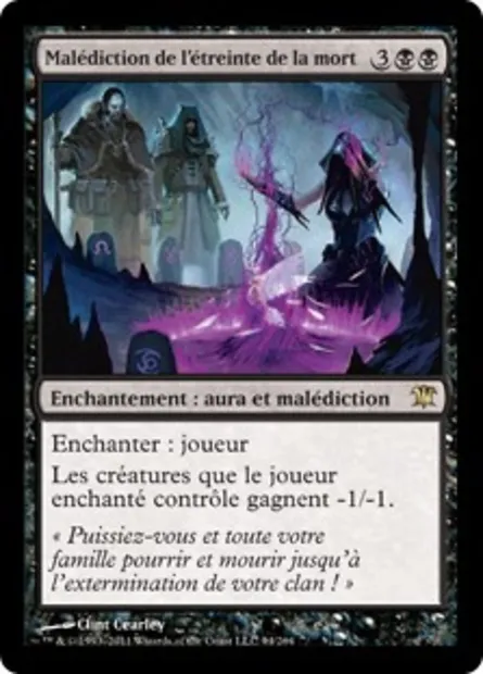 Malédiction de l'étreinte de la mort, carte Magic ISD 94 — extension Innistrad