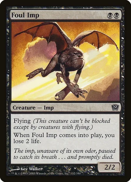 Foul Imp, Magic card 9ED 132★ — Ninth Edition set