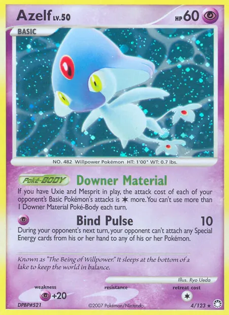 Créfadet, carte Pokémon MT 4 — extension Trésors Mystérieux