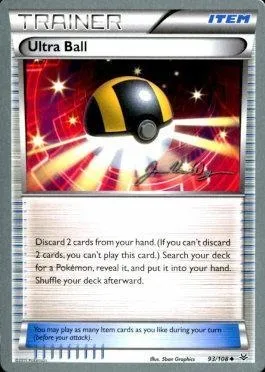 Ultra Ball, Pokémon card WCD15 093-4 — World Championship Decks 2015 set