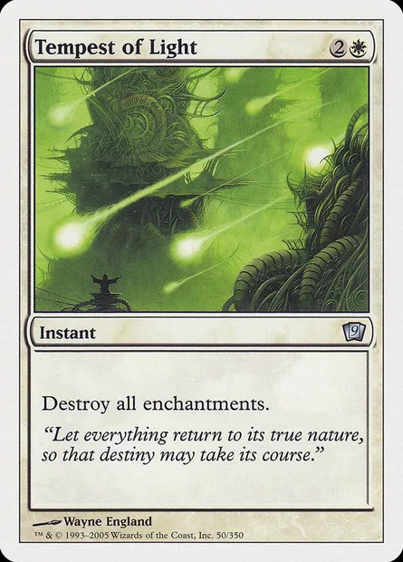 Tempest of Light, Magic card 9ED 50 — Ninth Edition set