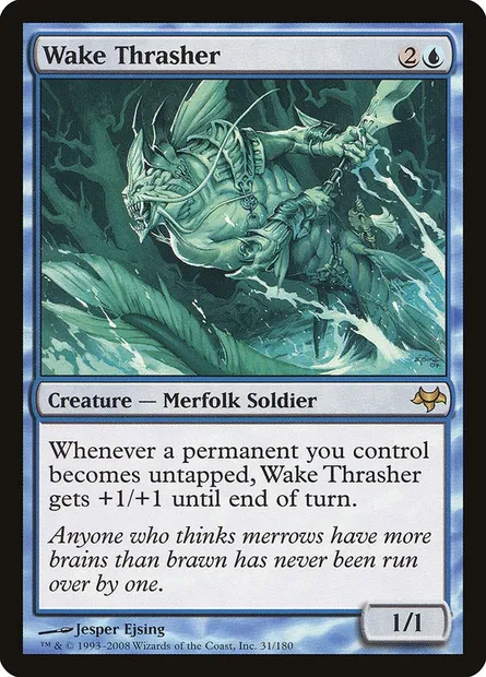 Wake Thrasher, Magic card EVE 31 — Eventide set