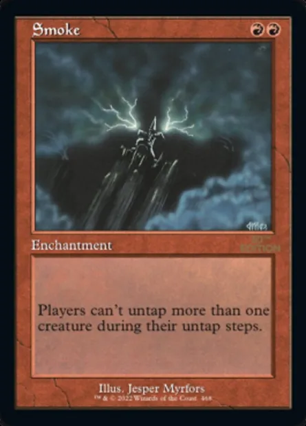 Smoke, Magic card 30A 468 — 30th Anniversary Edition set