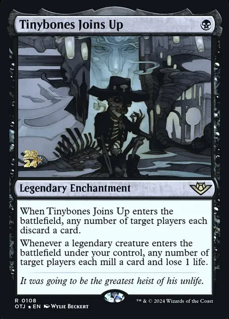 Tinybones Joins Up, Magic card POTJ 108s — Outlaws of Thunder Junction Promos set