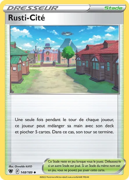 Rusti-Cité, carte Pokémon ASR 148 — extension Astres Radieux