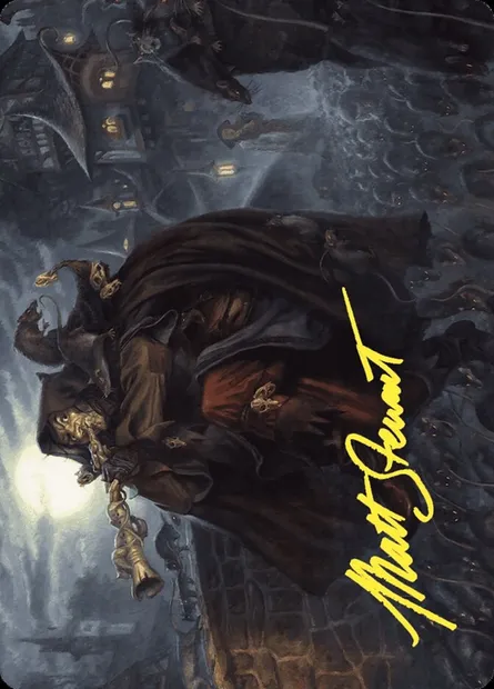 Totentanz, Swarm Piper // Totentanz, Swarm Piper, carte Magic AWOE 33 — extension Wilds of Eldraine Art Series