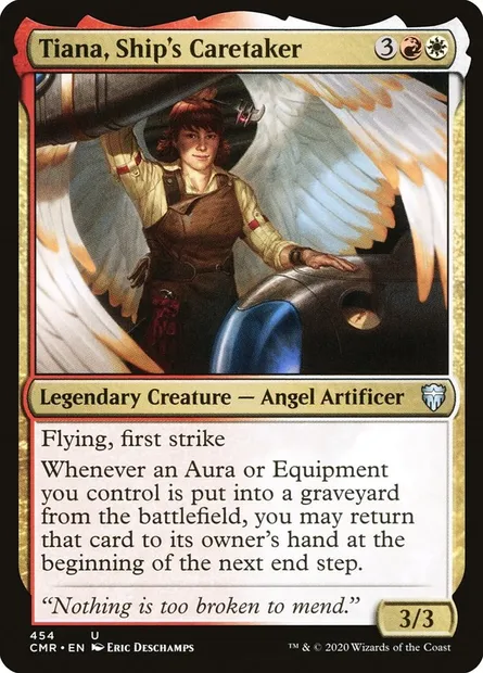 Tiana, Ship's Caretaker, Magic card CMR 454 — Commander Legends set