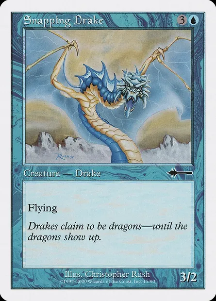 Snapping Drake, Magic card BTD 15 — Beatdown Box Set set