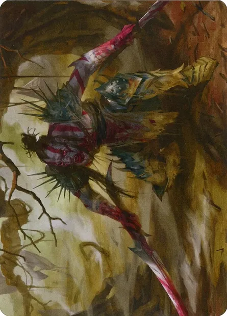 Highborn Vampire // Highborn Vampire, Magic card AZNR 55 — Zendikar Rising Art Series set