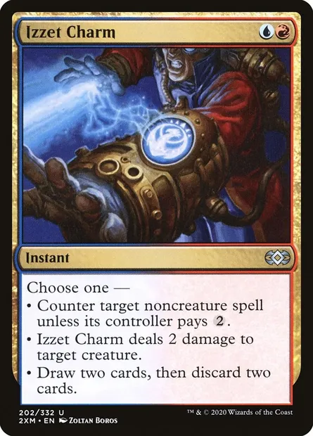 Izzet Charm, Magic card 2XM 202 — Double Masters set