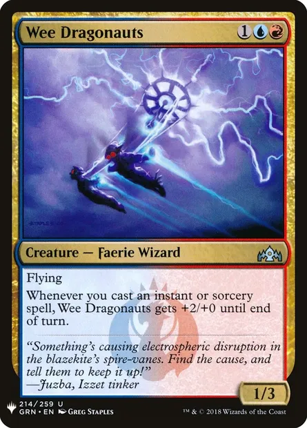 Wee Dragonauts, Magic card PLST GRN-214 — The List set