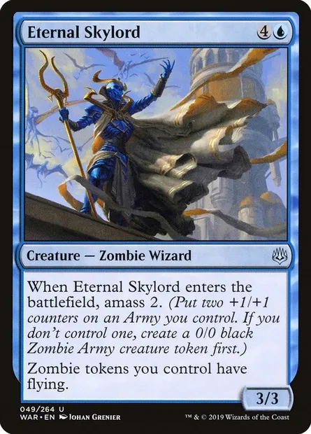 Eternal Skylord, Magic card WAR 49 — War of the Spark set