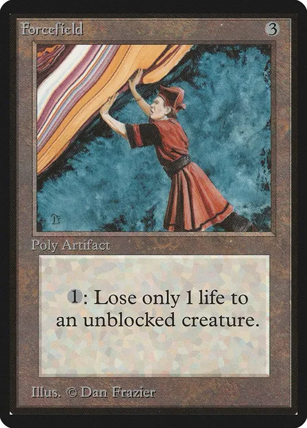 Forcefield, carte Magic LEB 244 — extension Limited Edition Beta