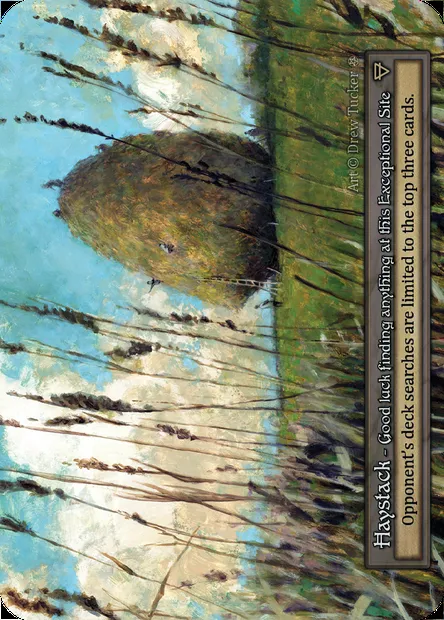 Haystack, carte Sorcery GOT 392 — extension Gothic