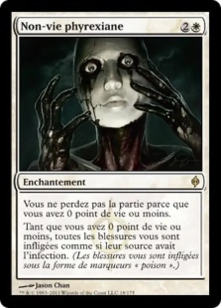 Non-vie phyrexiane, carte Magic NPH 18 — extension La Nouvelle Phyrexia