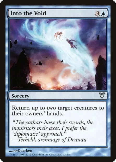Into the Void, Magic card AVR 62 — Avacyn Restored set