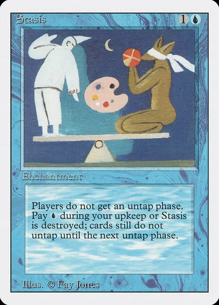 Stase, carte Magic 3ED 83 — extension Revised Edition