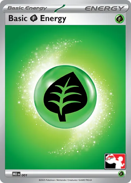 Basic Grass Energy, Pokémon card PPS 001-2 — Play! Pokémon Prize Pack Series set