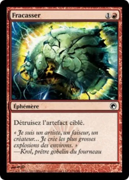Fracasser, carte Magic SOM 103 — extension Cicatrices de Mirrodin