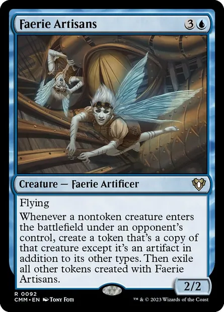 Faerie Artisans, Magic card CMM 92 — Commander Masters set