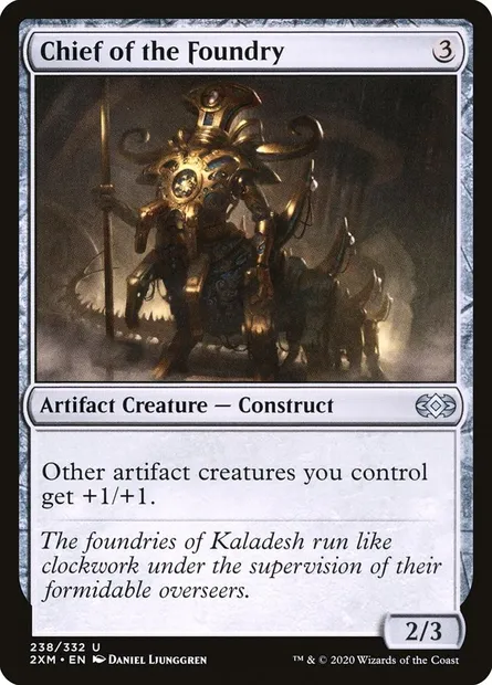 Chief of the Foundry, Magic card 2XM 238 — Double Masters set