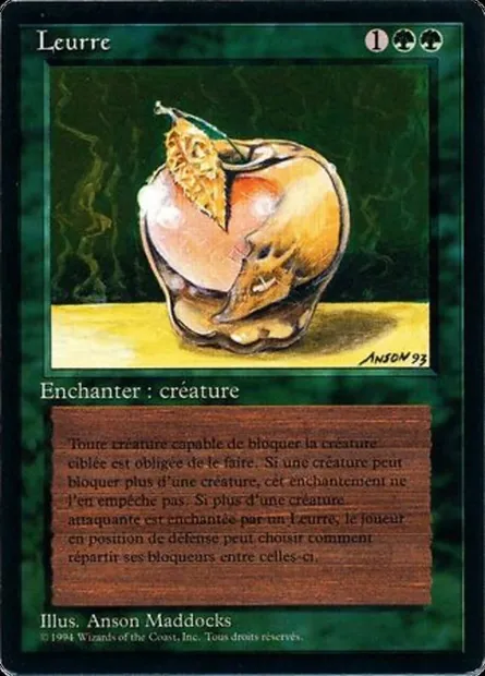 Lure, Magic card FBB 212 — Foreign Black Border set