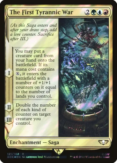 The First Tyrannic War, Magic card 40K 121★ — Warhammer 40,000 Commander set