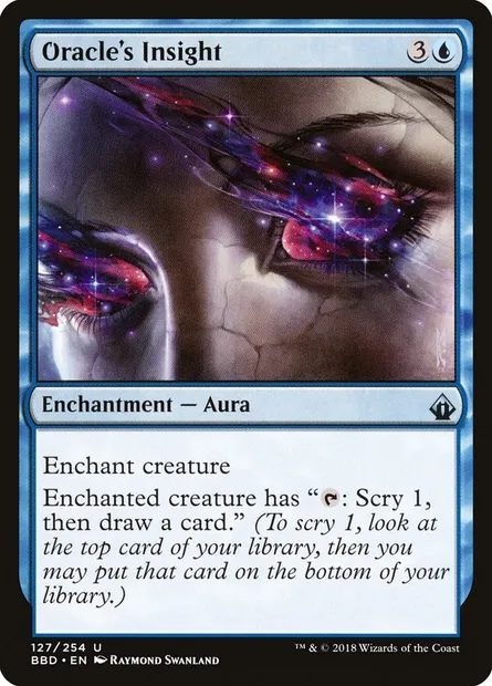 Oracle's Insight, Magic card BBD 127 — Battlebond set