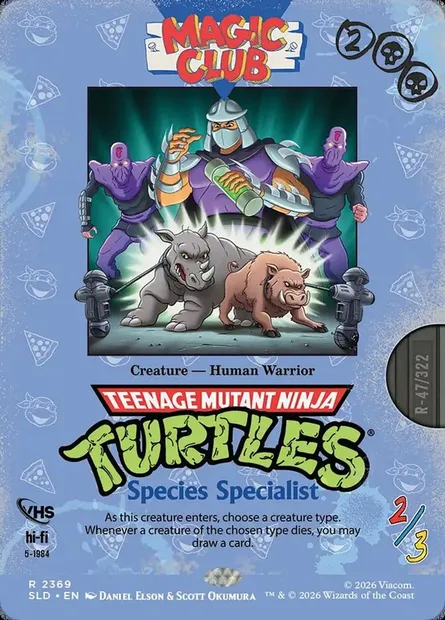 Species Specialist, Magic card SLD 2369 — Secret Lair Drop set