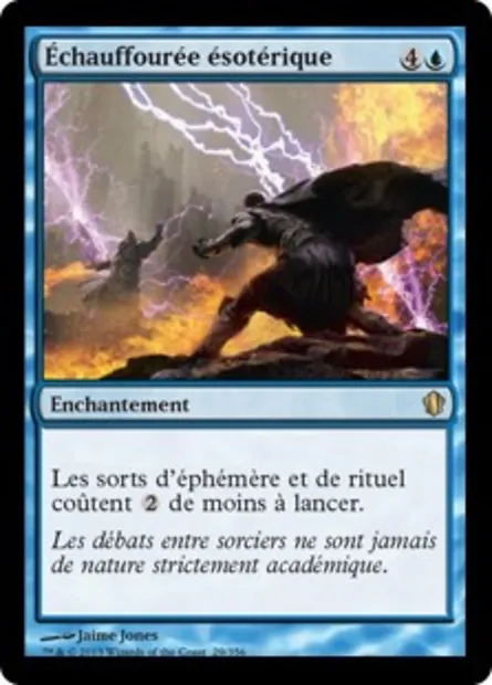 Échauffourée ésotérique, carte Magic C13 29 — extension Commander 2013