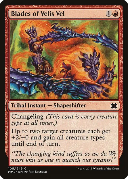 Lames de Velis Vel, carte Magic MM2 105 — extension Modern Masters 2015