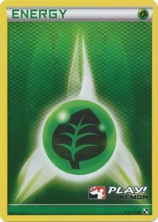 Énergie Plante, carte Pokémon LGP 105-3 — extension League Promos
