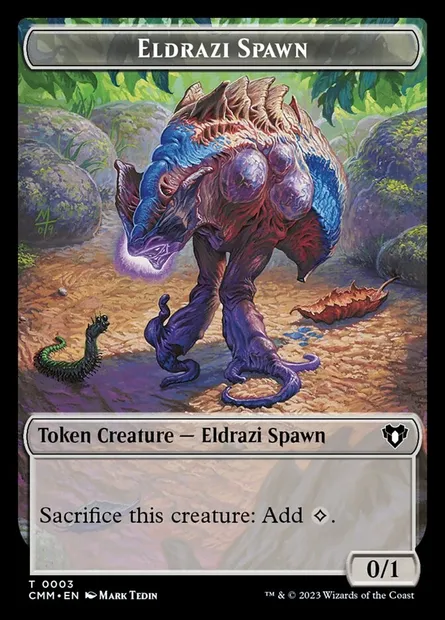 Eldrazi Spawn, Magic card TCMM 3 — Commander Masters Tokens set