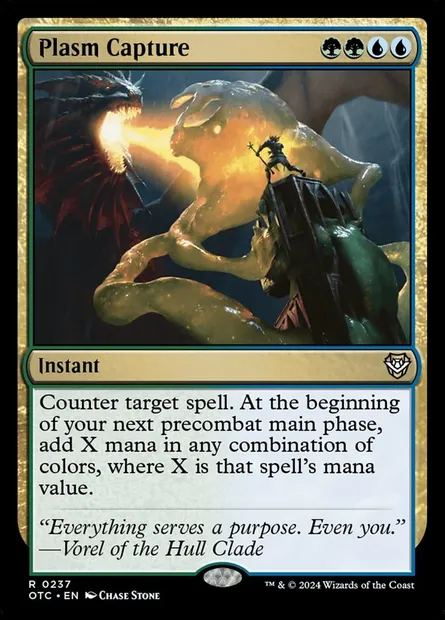 Plasm Capture, Magic card OTC 237 — Outlaws of Thunder Junction Commander set