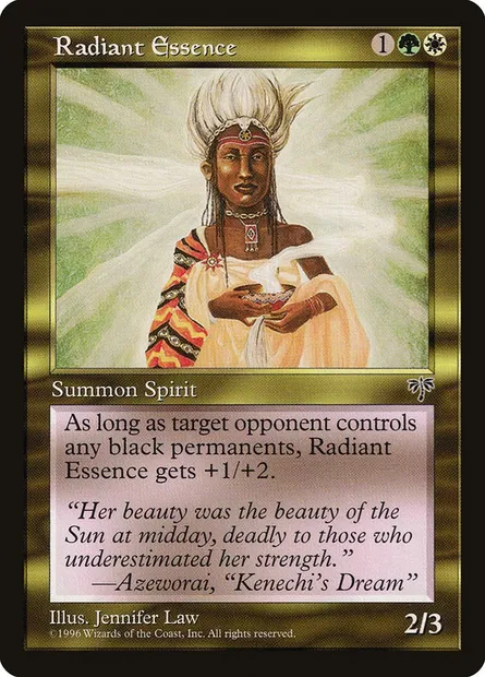 Radiant Essence, Magic card MIR 276 — Mirage set