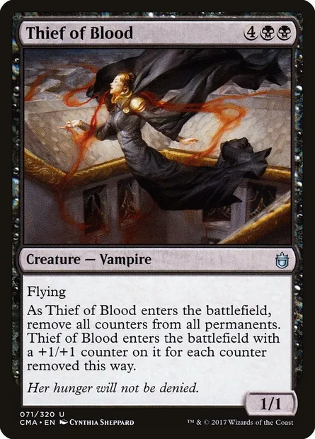Thief of Blood, Magic card CMA 71 — Commander Anthology set