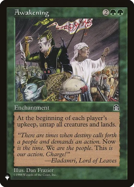 Awakening, Magic card PLST STH-101 — The List set