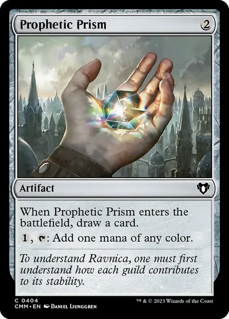 Prophetic Prism, Magic card CMM 404 — Commander Masters set