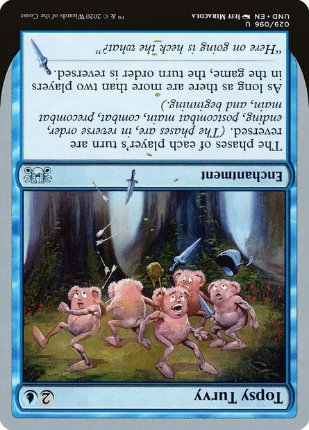 Topsy Turvy, Magic card UND 29 — Unsanctioned set