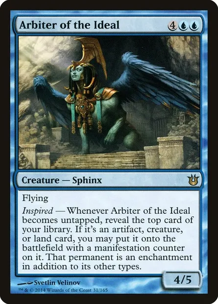 Arbiter of the Ideal, Magic card BNG 31 — Born of the Gods set