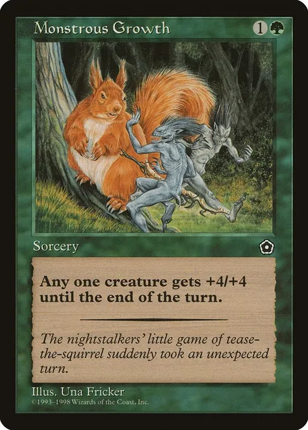 Croissance démesurée, carte Magic P02 133 — extension Portal Second Age