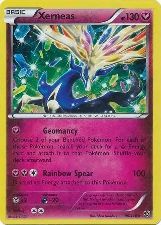 Xerneas, carte Pokémon TDX 096 — extension Theme Deck & Blisters Exclusives