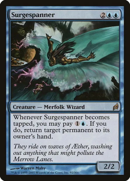 Surgespanner, Magic card LRW 92 — Lorwyn set