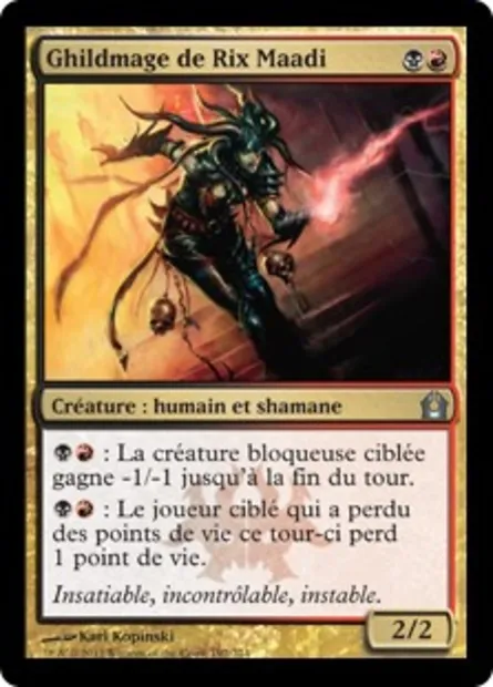 Ghildmage de Rix Maadi, carte Magic RTR 192 — extension Retour à Ravnica