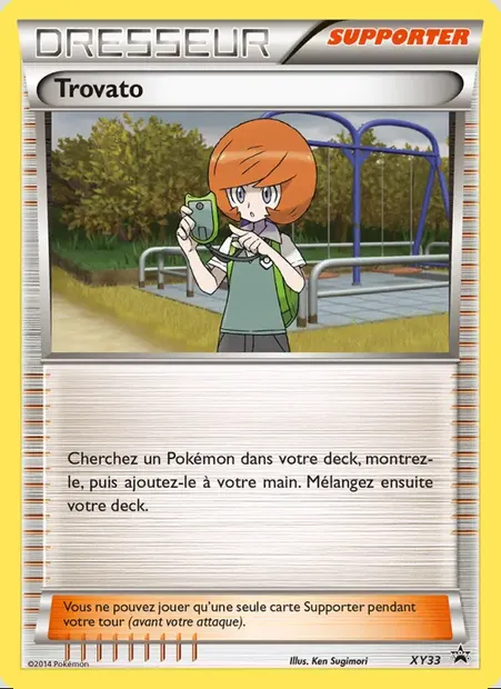 Trovato, carte Pokémon XY 33 — extension Promo XY