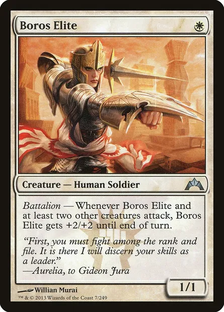 Boros Elite, Magic card GTC 7 — Gatecrash set