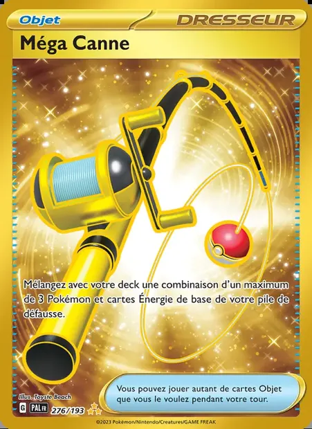 Méga Canne, carte Pokémon PAL 276 — extension Évolutions à Paldea