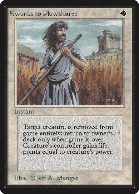 Retour au pays, carte Magic LEB 41 — extension Limited Edition Beta